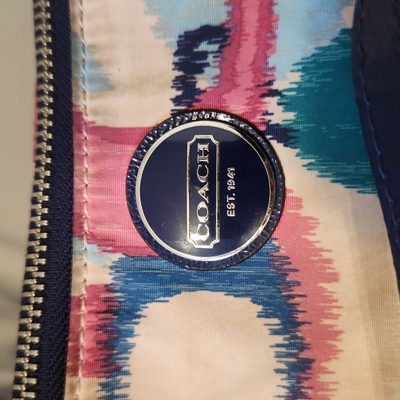 Coach Multicolor Convertible Monogram Bag - Picture 3 of 14